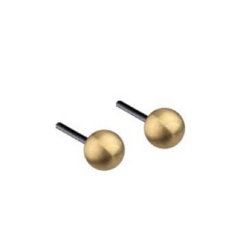 Ohrstecker Gelbgold beschichtet E286 von Ernstes Design