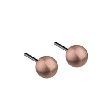 Ohrstecker Rotgold beschichtet E291 von Ernstes Design