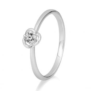 Breuning Ring - Rosen-fassung Mit Brillant 0,10 ct. 41059540