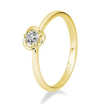 Breuning Ring - Rosen-fassung Mit Brillant 0,15 ct. 41059550