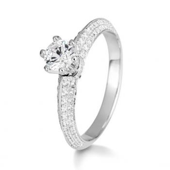 Breuning Ring - Brillant 0,926 Ct. w/si Brillant 1,191 ct. 41058