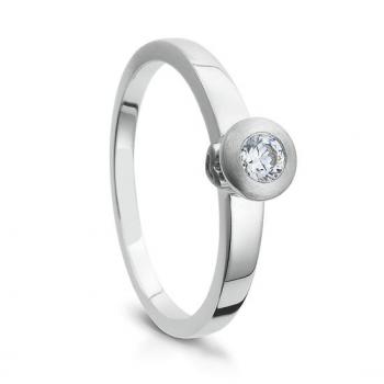 Breuning Ring - E.Safir/Brillant 0,08 Ct. w/si 41057649