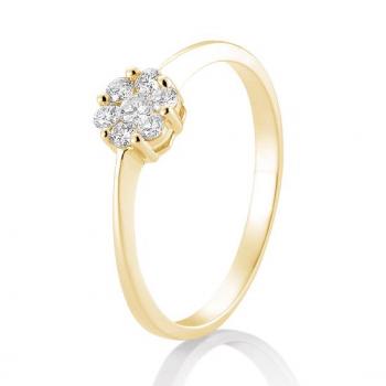 Breuning Verlobungsring Flower Brillant 0,25 ct. 41885320