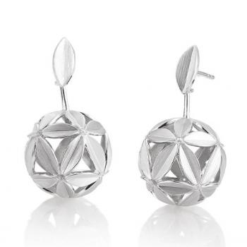 Breuning Ohrschmuck  - E.Safir Weiss 12030390