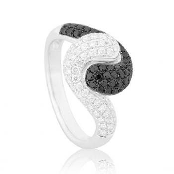 Breuning Ring - Brillant Schwarz/diam. 1,04 Ct. 41836440