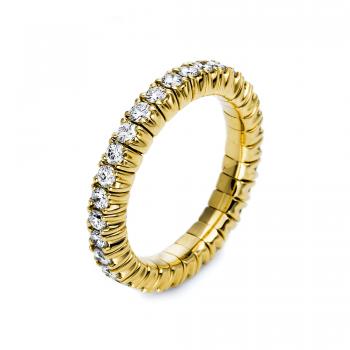 Diamant Ring 4er-Krappe 750er Gelbgold 1M249G853-7 