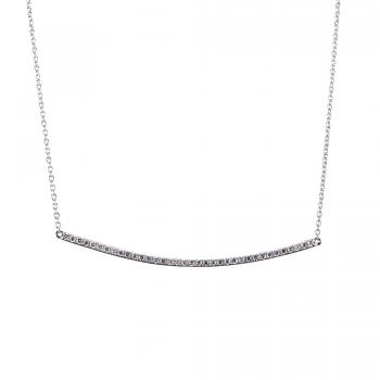 Diamant Collier 585er Weißgold 4A004W4-1 