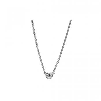 Diamant Collier Zarge 585er Weißgold 4A005W4-6 