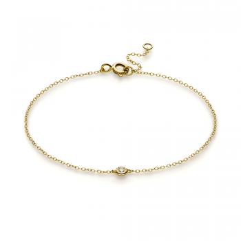 Diamant Armband Zarge 750er Gelbgold 5A095G8-10 