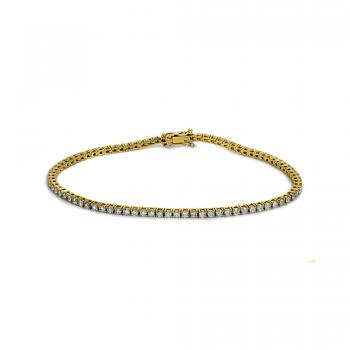 Diamant Armband 4er-Krappe 585er Gelbgold 5B135G4-1 