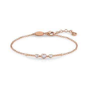 Nomination  Armband BELLA   Rose vergoldetes Herz 142682/002