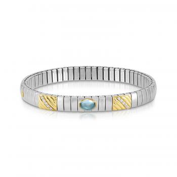 Nomination  Armbänder NYS   TOPAS BLAU 042434/025