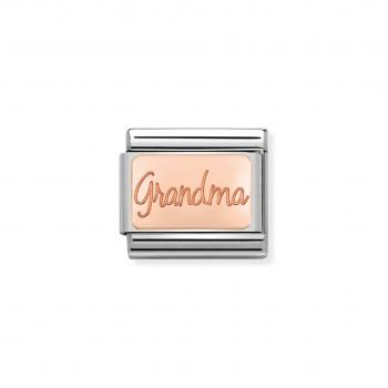 Nomination  COMPOSABLE CLASSIC   Plakette Grandma (Oma 430101/36