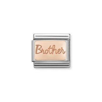 Nomination  COMPOSABLE CLASSIC   Plakette Brother 430101/37