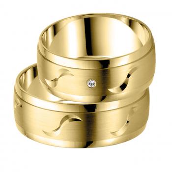 Rauschmayer Trauringe Gelbgold 21-03639 + 20-03639