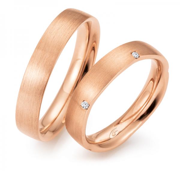 Gettmann Trauringe Rosegold 8365,45 + 8365,45