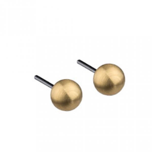 Ohrstecker Gelbgold beschichtet E287 von Ernstes Design