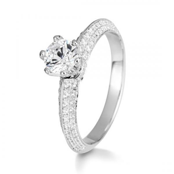 Breuning Ring - Brillant 0,926 Ct. w/si Brillant 1,701 ct. 41058