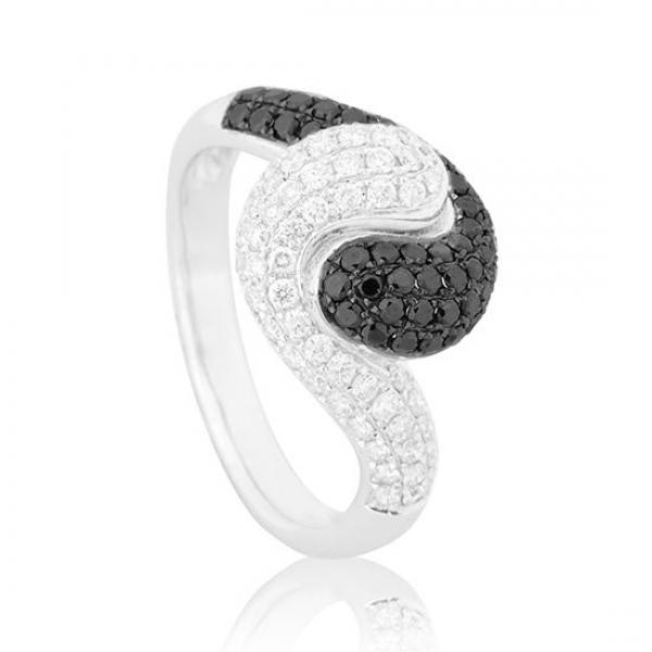 Breuning Ring - Brillant Schwarz/diam. 1,04 Ct. 41836440