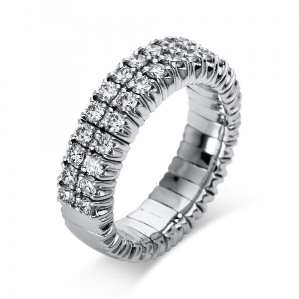 Diamant Ring 4er-Krappe 750er Weißgold 1N706W854-4 