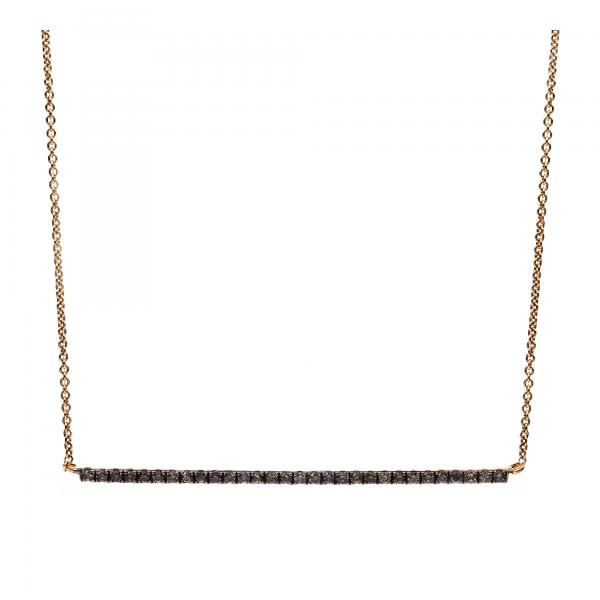 Diamant Collier 750er Rotgold 4B173R8-1 