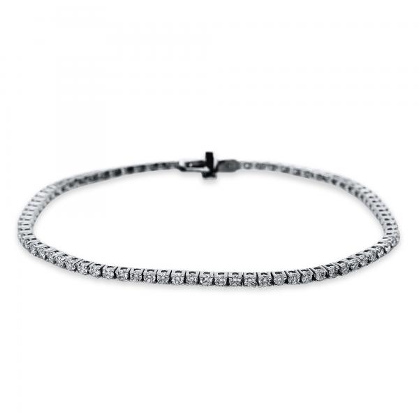 Diamant Armband 4er-Krappe 750er Weißgold 5B536W8-1 