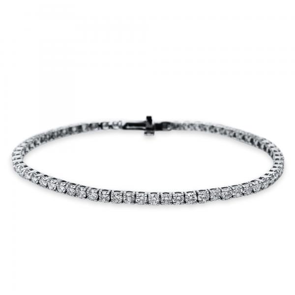 Diamant Armband 4er-Krappe 750er Weißgold 5B540W8-1 