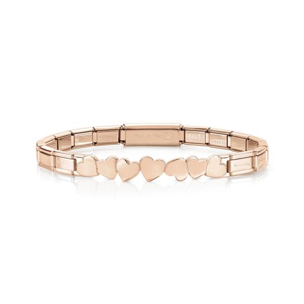 Nomination  TRENDSETTER Armband   Herzen ROSE GOLD 021111/002