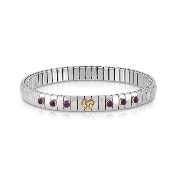 Nomination  Armband XTE   AMETHYST 044612/013