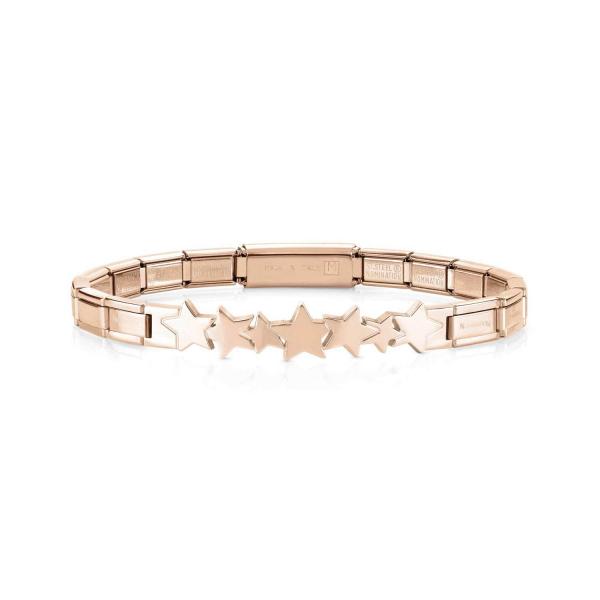 Nomination  TRENDSETTER Armband   Sterne Roségold 021111/006